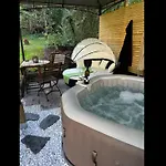 Gemuetliche Rustikale Mit Kamin Und Optionalem Whirlpool 公寓 巴特索伯恩海姆