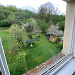公寓 Gemuetliche Rustikale Mit Kamin Und Optionalem Whirlpool 巴特索伯恩海姆